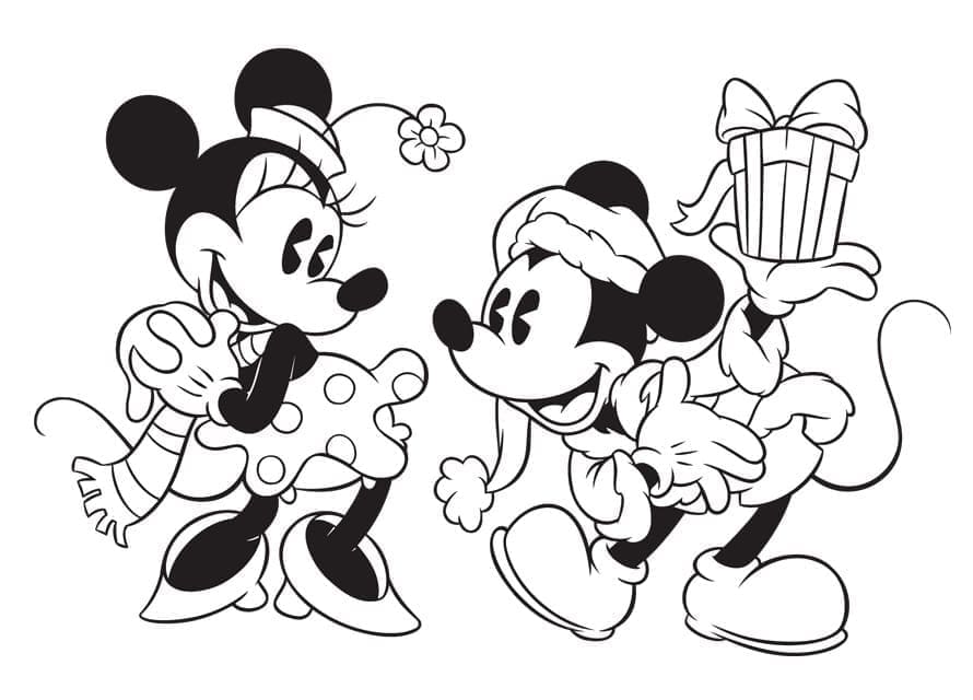 Desenho gratuito Natal Disney #205031 da colecao Feriados e Celebrações para imprimir
