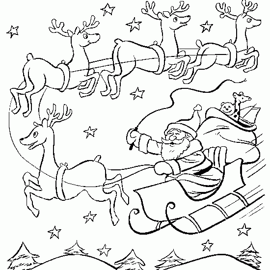 Desenho gratuito Papai Noel #104715 da colecao Feriados e Celebrações para imprimir