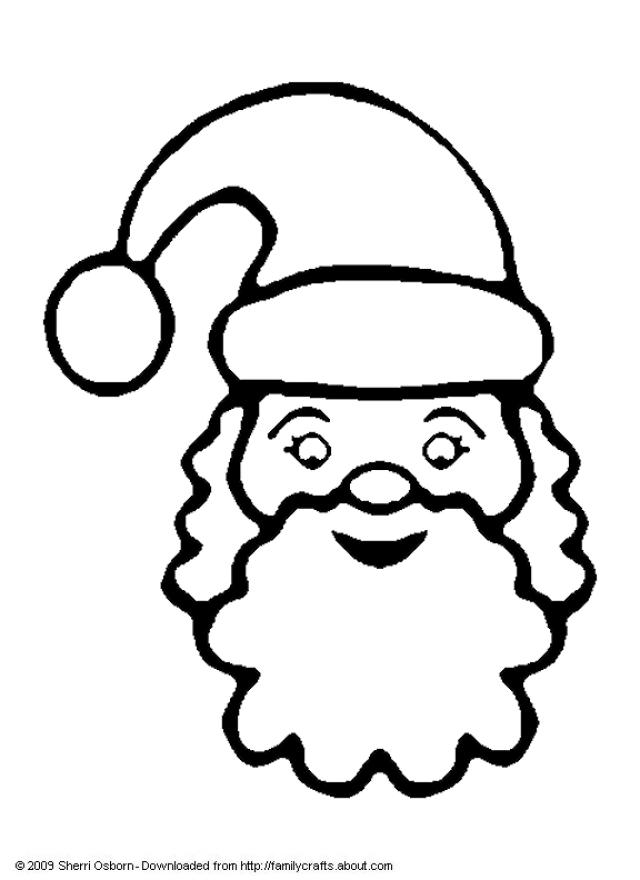 Desenho gratuito Papai Noel #104737 da colecao Feriados e Celebrações para imprimir