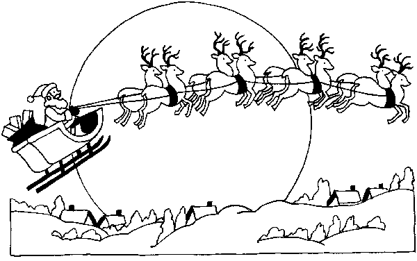 Desenho gratuito Papai Noel #104797 da colecao Feriados e Celebrações para imprimir
