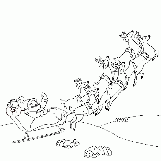 Desenho gratuito Papai Noel #104987 da colecao Feriados e Celebrações para imprimir
