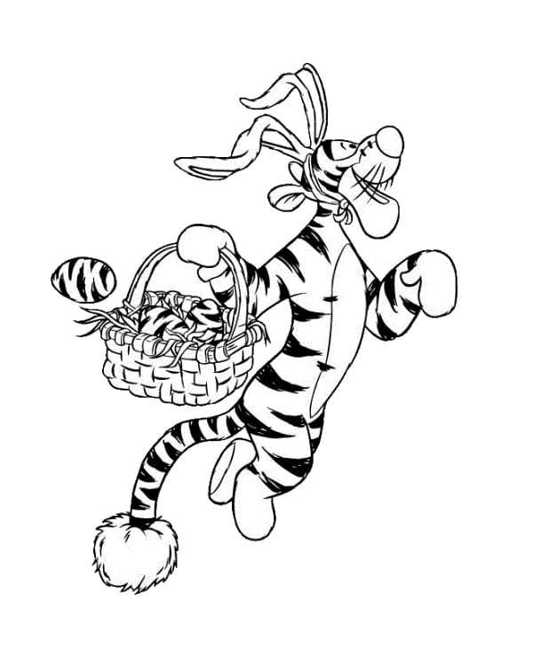 Página para colorir: Páscoa Disney (Feriados e Celebrações) #200644 - Páginas para Colorir Imprimíveis Gratuitamente