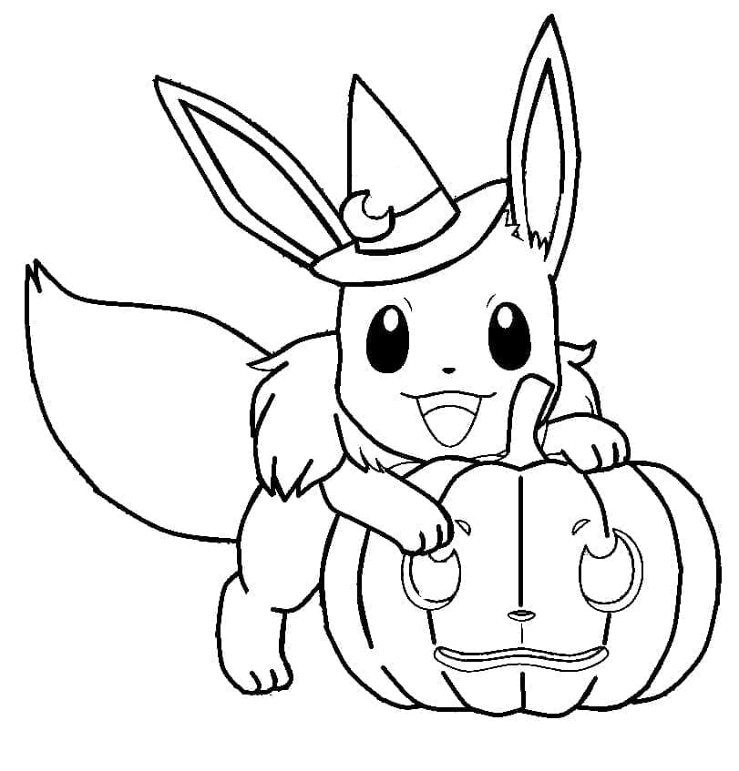 Página para colorir: Pokémon de Halloween (Feriados e Celebrações) #203929 - Páginas para Colorir Imprimíveis Gratuitamente