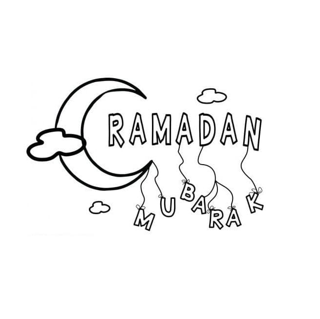 Desenho gratuito Ramadão #192071 da colecao Feriados e Celebrações para imprimir