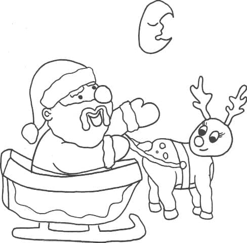 Desenho gratuito Trenó de Natal #179568 da colecao Feriados e Celebrações para imprimir