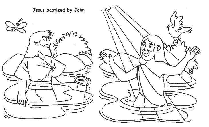 Página para colorir: Batismo (Feriados e Ocasiões Especiais) #57512 - Páginas para Colorir Imprimíveis Gratuitamente