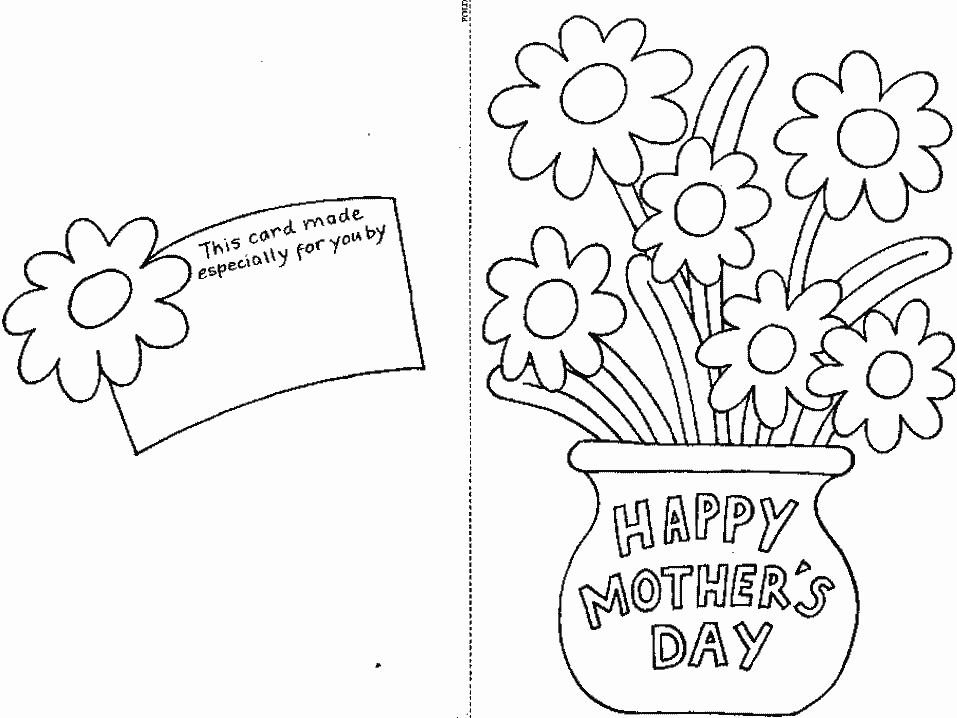 Página para colorir: Dia das Mães (Feriados e Ocasiões Especiais) #129779 - Páginas para Colorir Imprimíveis Gratuitamente