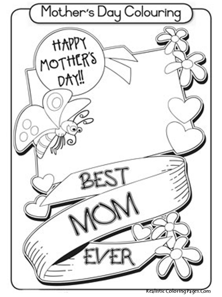 Página para colorir: Dia das Mães (Feriados e Ocasiões Especiais) #129788 - Páginas para Colorir Imprimíveis Gratuitamente