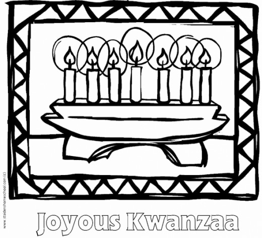 Página para colorir: Kwanzaa (Feriados e Ocasiões Especiais) #60408 - Páginas para Colorir Imprimíveis Gratuitamente