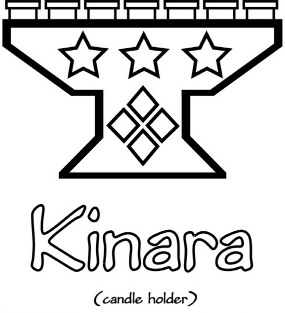 Página para colorir: Kwanzaa (Feriados e Ocasiões Especiais) #60475 - Páginas para Colorir Imprimíveis Gratuitamente