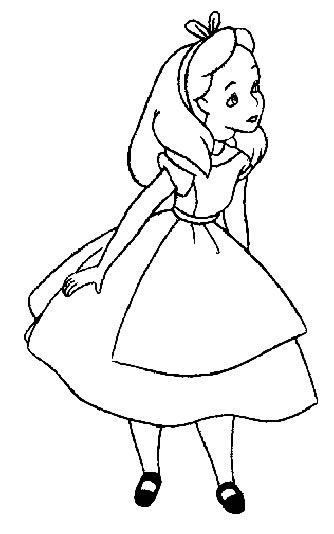 Página para colorir: Alice no Pais das Maravilhas (Filmes animados) #127888 - Páginas para Colorir Imprimíveis Gratuitamente