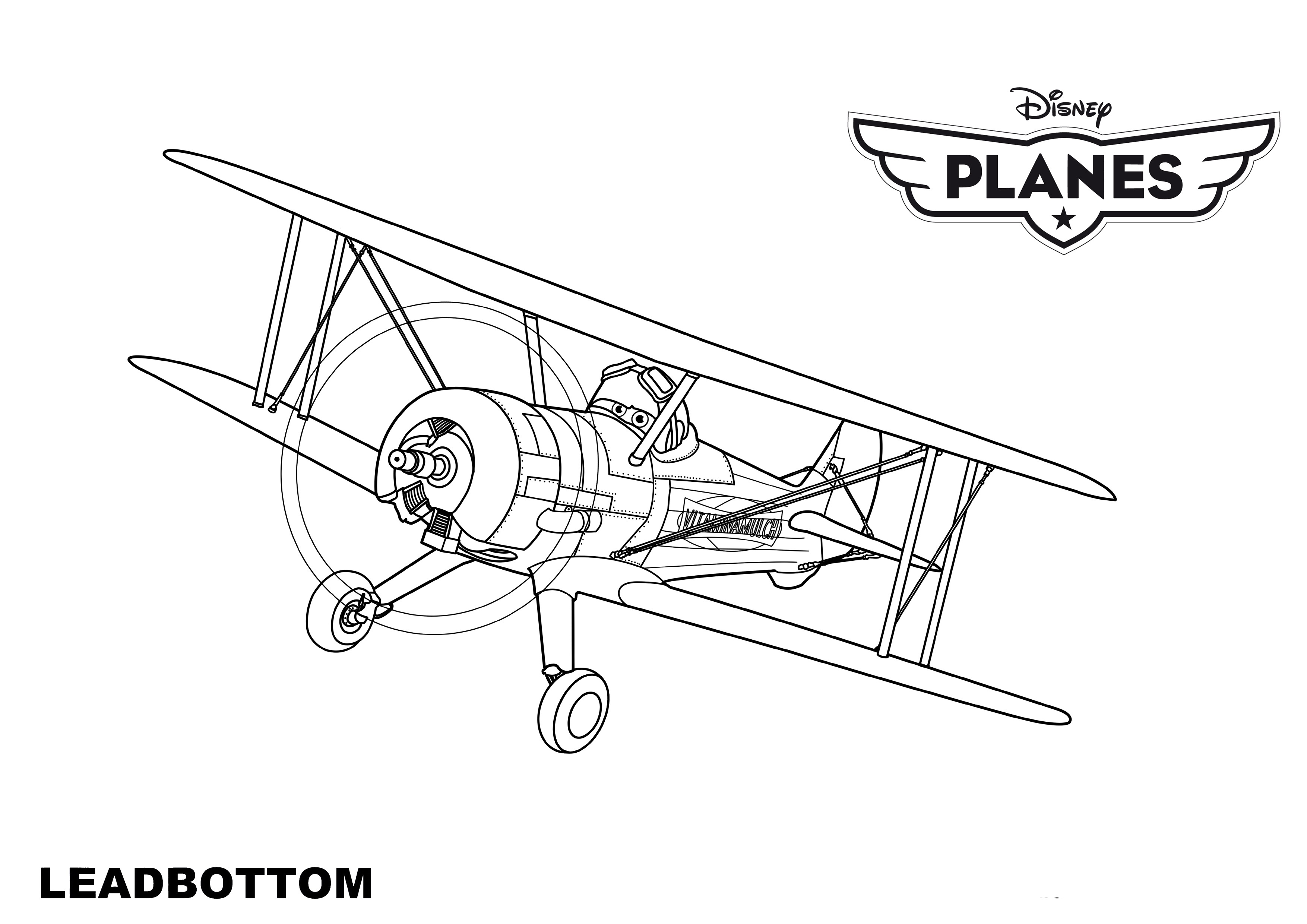 Página para colorir: aviões (Filmes animados) #132710 - Páginas para Colorir Imprimíveis Gratuitamente