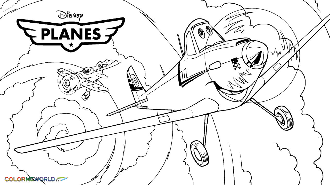 Página para colorir: aviões (Filmes animados) #132773 - Páginas para Colorir Imprimíveis Gratuitamente