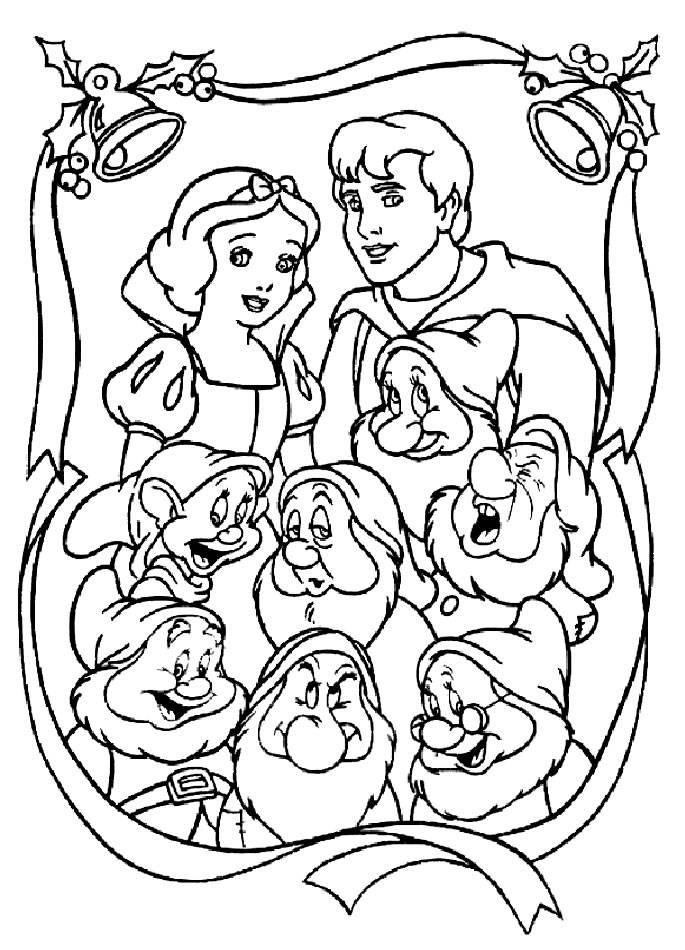 Página para colorir: Branca de Neve e os Sete Anões (Filmes animados) #133846 - Páginas para Colorir Imprimíveis Gratuitamente