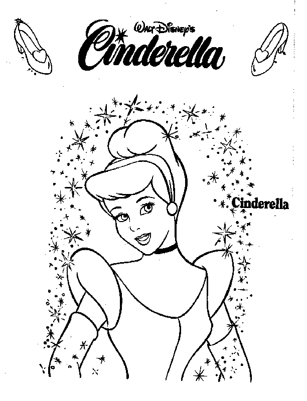 Página para colorir: Cinderela (Filmes animados) #129555 - Páginas para Colorir Imprimíveis Gratuitamente