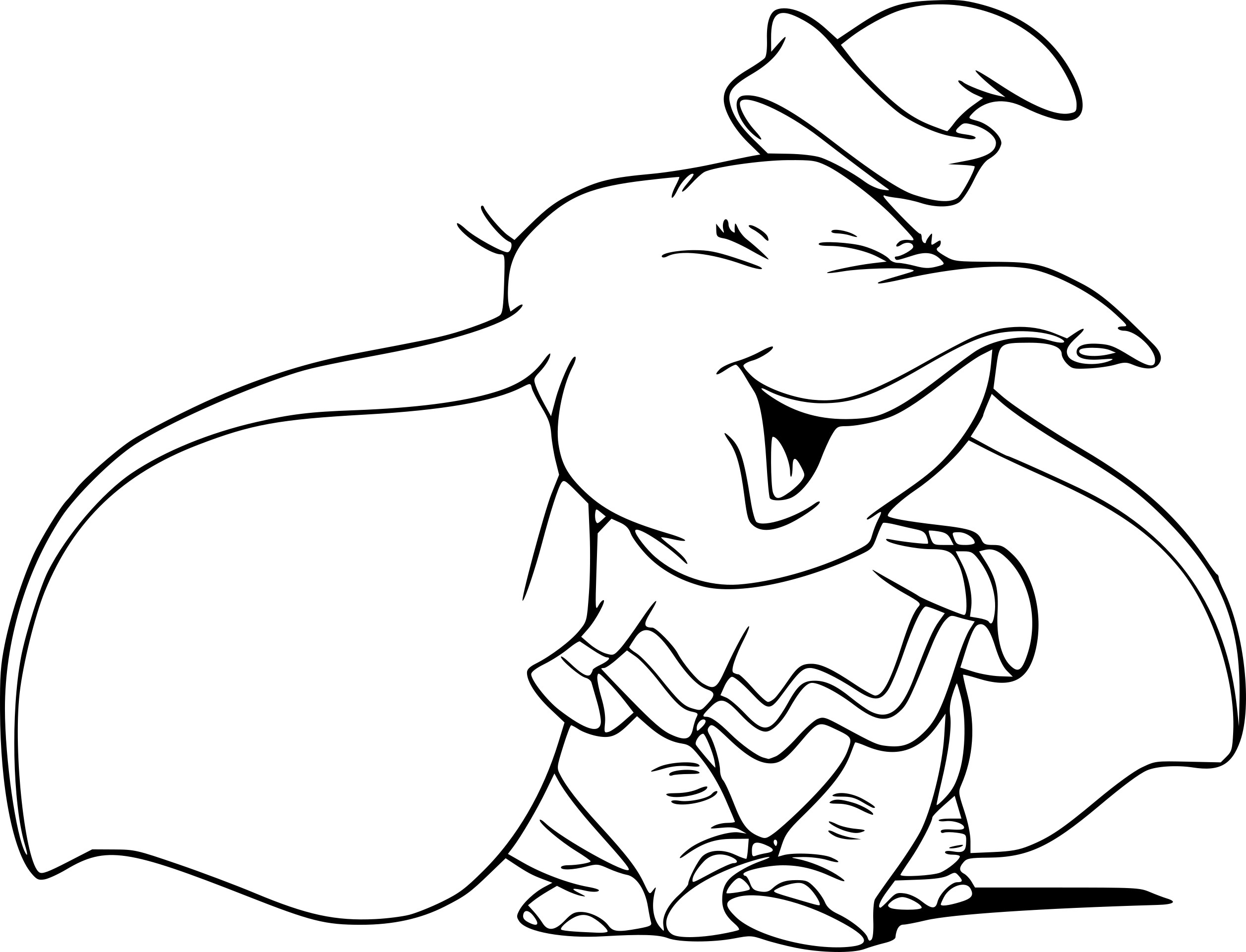 Página para colorir: Dumbo (Filmes animados) #170558 - Páginas para Colorir Imprimíveis Gratuitamente