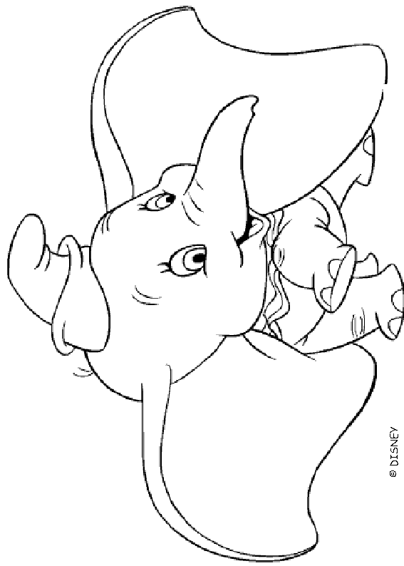 Página para colorir: Dumbo (Filmes animados) #170572 - Páginas para Colorir Imprimíveis Gratuitamente