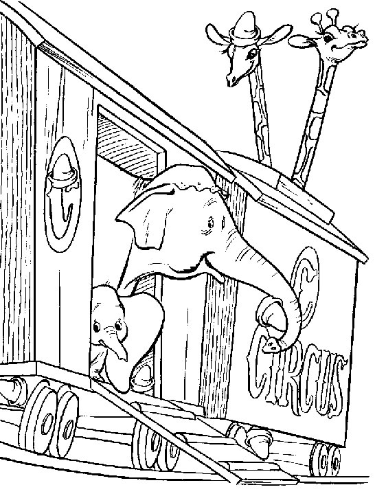 Página para colorir: Dumbo (Filmes animados) #170574 - Páginas para Colorir Imprimíveis Gratuitamente