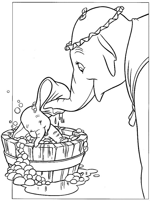 Página para colorir: Dumbo (Filmes animados) #170583 - Páginas para Colorir Imprimíveis Gratuitamente