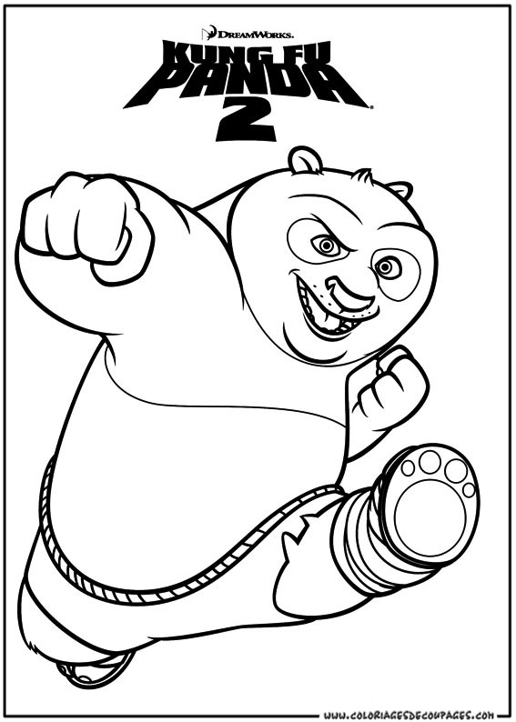 Página para colorir: kung fu panda (Filmes animados) #73459 - Páginas para Colorir Imprimíveis Gratuitamente