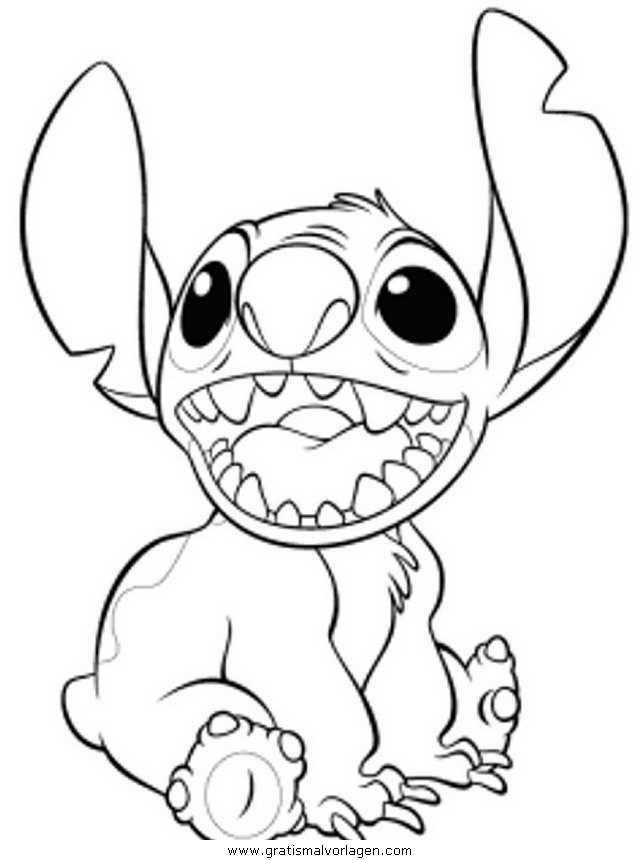 Apostila com desenhos para colorir Lilo Stitch/ pintar infantil