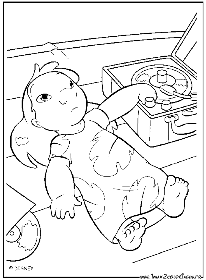 Página para colorir: Lilo & Stitch (Filmes animados) #44883 - Páginas para Colorir Imprimíveis Gratuitamente