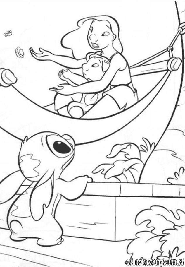 Página para colorir: Lilo & Stitch (Filmes animados) #44907 - Páginas para Colorir Imprimíveis Gratuitamente