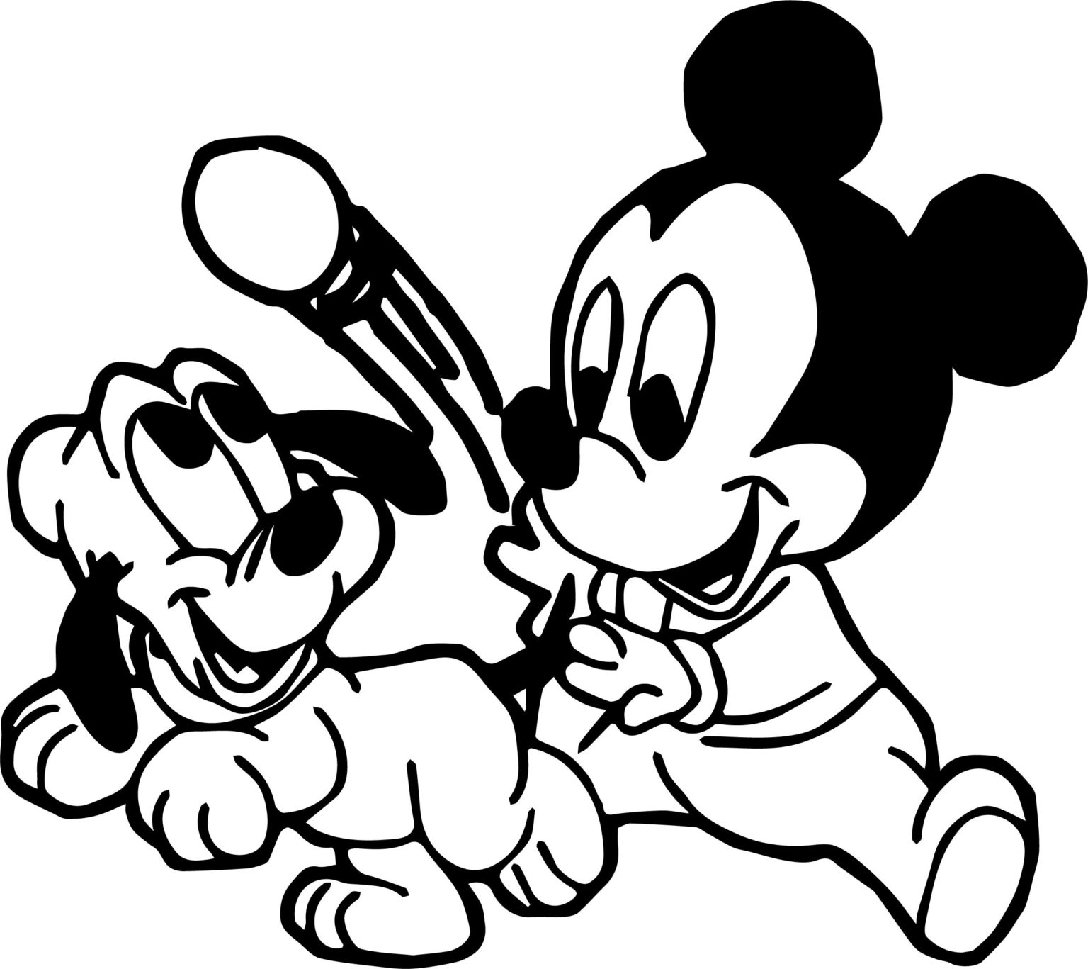 Página para colorir: Mickey (Filmes animados) #170086 - Páginas para Colorir Imprimíveis Gratuitamente