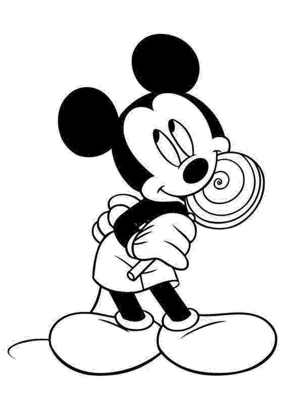 Página para colorir: Mickey (Filmes animados) #170105 - Páginas para Colorir Imprimíveis Gratuitamente