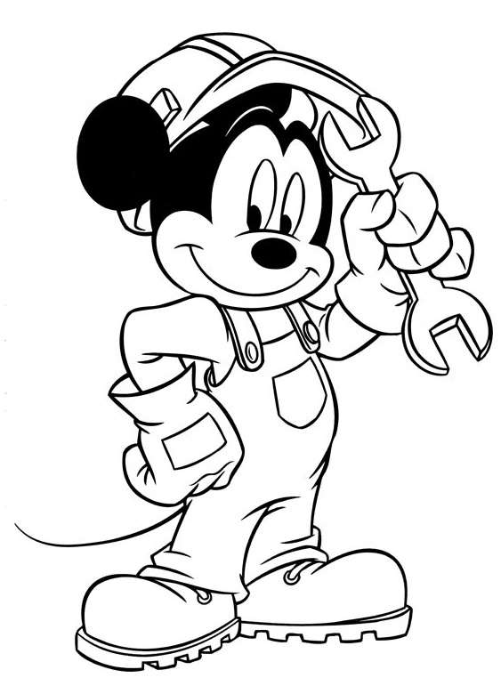 Página para colorir: Mickey (Filmes animados) #170110 - Páginas para Colorir Imprimíveis Gratuitamente