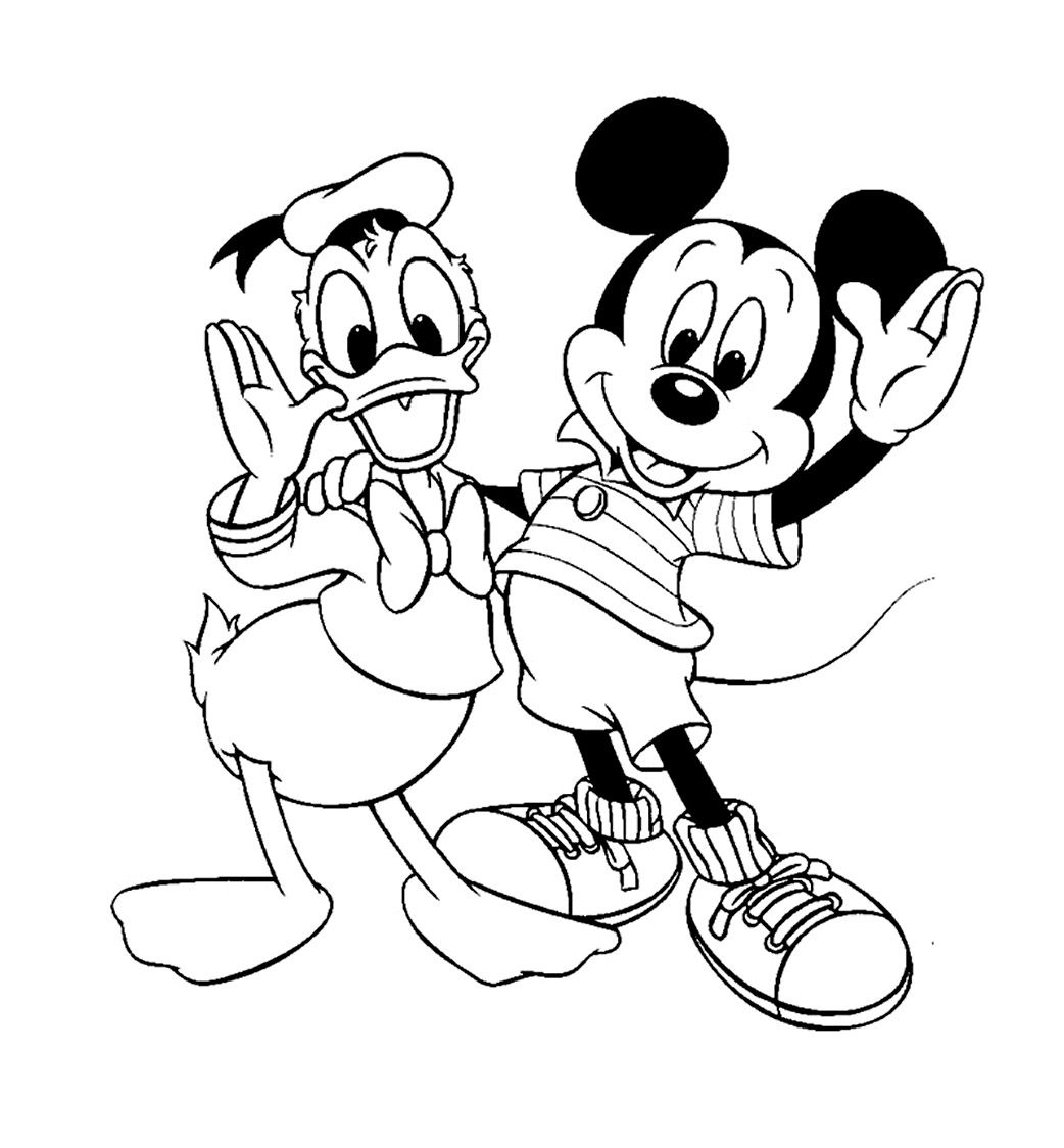 Página para colorir: Mickey (Filmes animados) #170113 - Páginas para Colorir Imprimíveis Gratuitamente