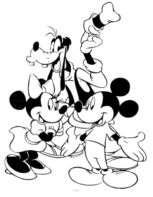 Página para colorir: Mickey (Filmes animados) #170119 - Páginas para Colorir Imprimíveis Gratuitamente