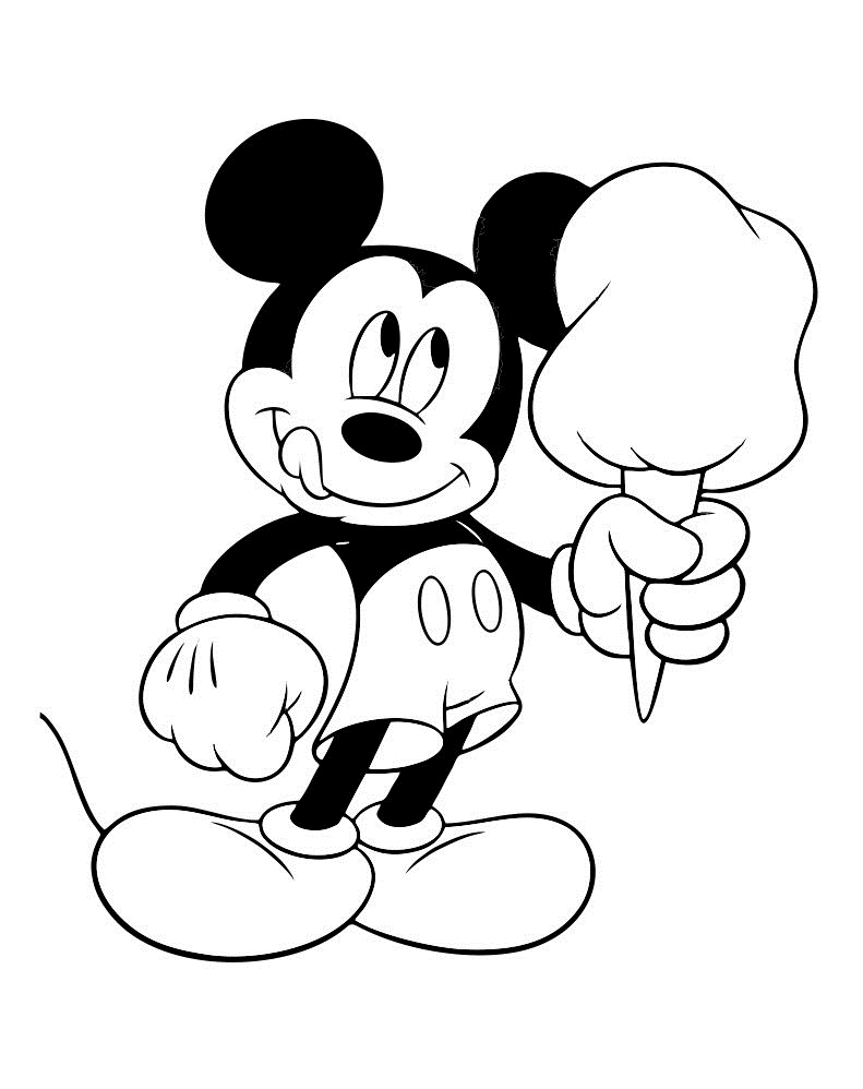 Página para colorir: Mickey (Filmes animados) #170129 - Páginas para Colorir Imprimíveis Gratuitamente