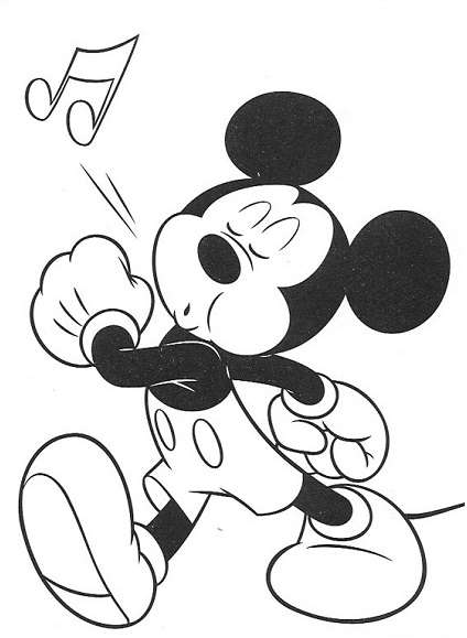 Página para colorir: Mickey (Filmes animados) #170130 - Páginas para Colorir Imprimíveis Gratuitamente
