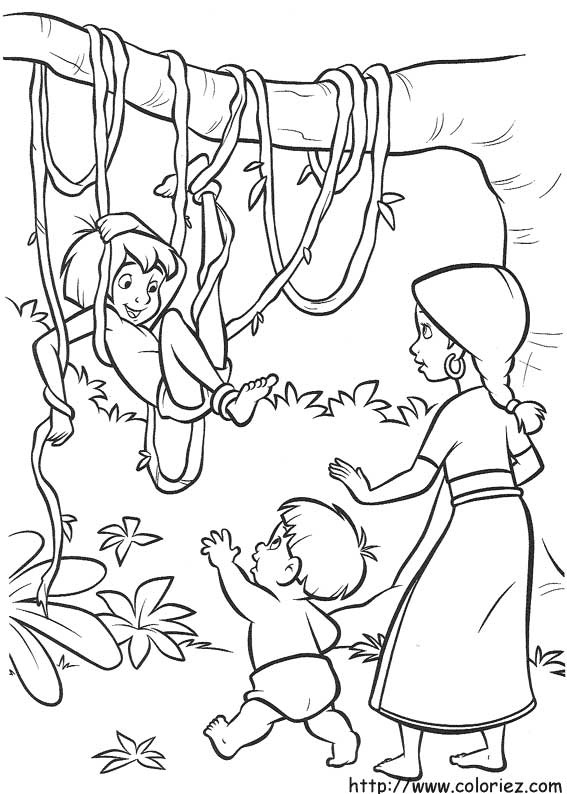 Página para colorir: O livro da Selva (Filmes animados) #130135 - Páginas para Colorir Imprimíveis Gratuitamente