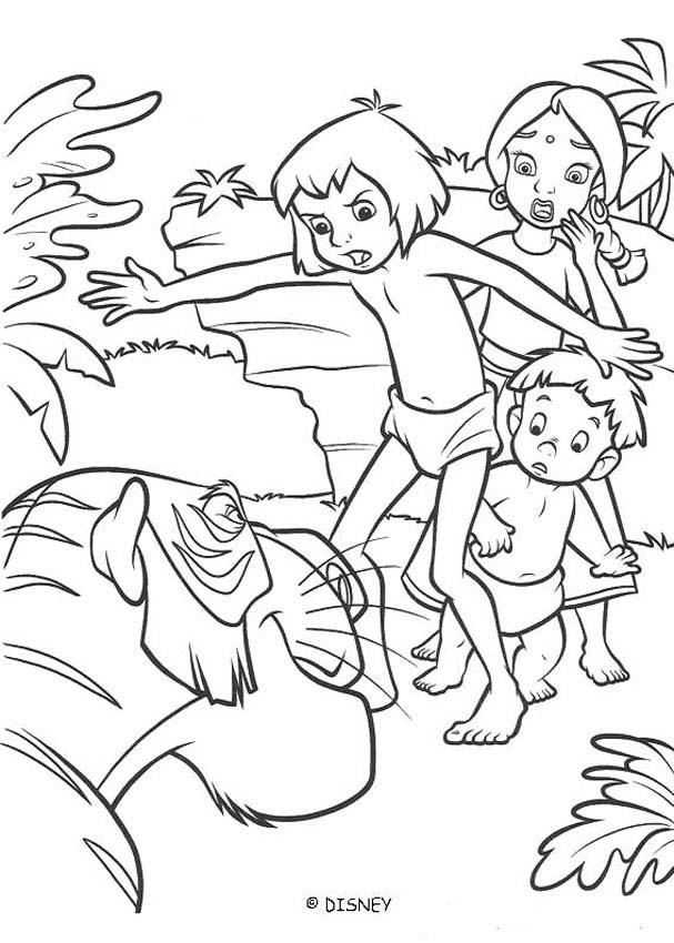 Página para colorir: O livro da Selva (Filmes animados) #130286 - Páginas para Colorir Imprimíveis Gratuitamente