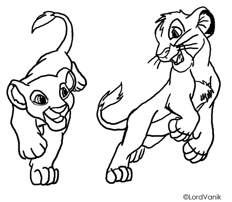 Página para colorir: O Rei Leão (Filmes animados) #73783 - Páginas para Colorir Imprimíveis Gratuitamente