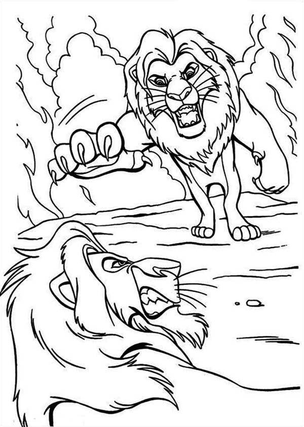 Página para colorir: O Rei Leão (Filmes animados) #73836 - Páginas para Colorir Imprimíveis Gratuitamente