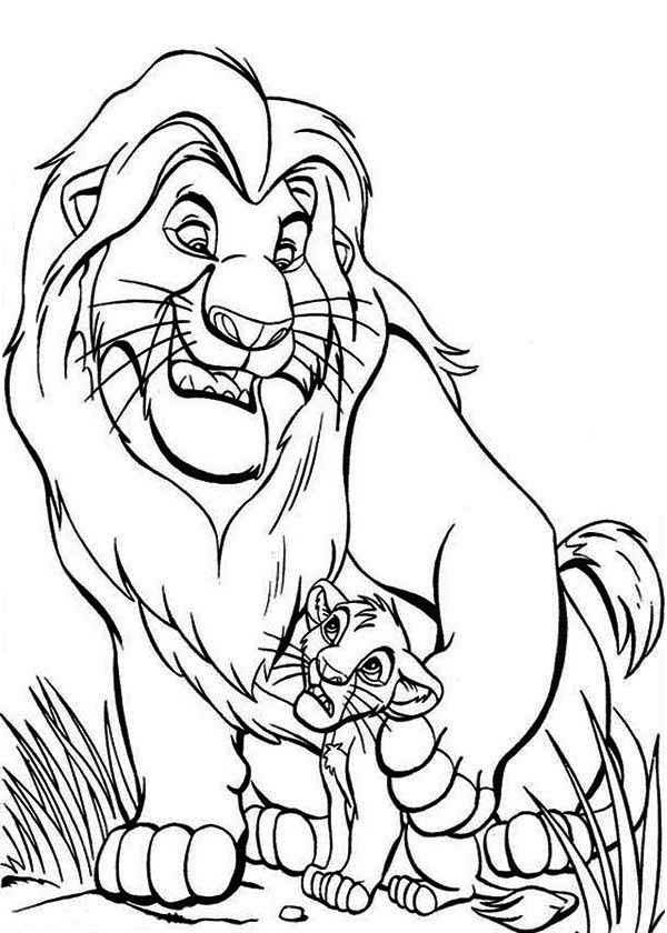 Página para colorir: O Rei Leão (Filmes animados) #73958 - Páginas para Colorir Imprimíveis Gratuitamente
