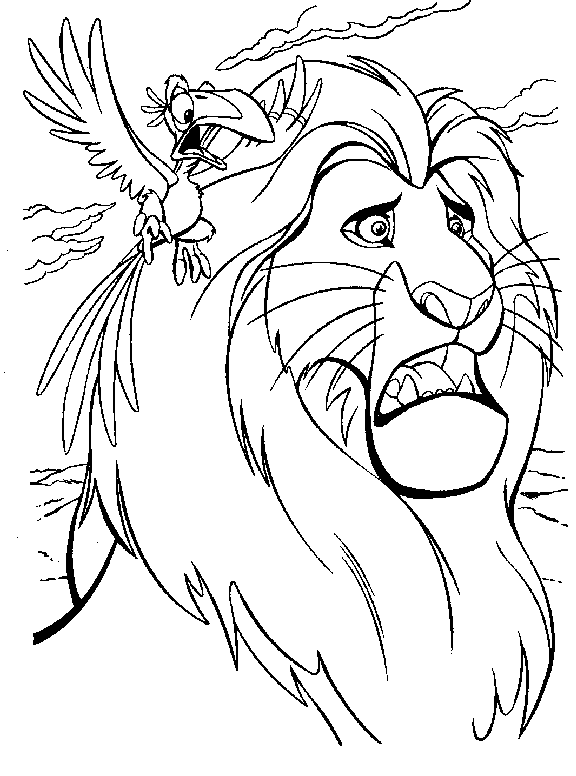 Página para colorir: O Rei Leão (Filmes animados) #73967 - Páginas para Colorir Imprimíveis Gratuitamente