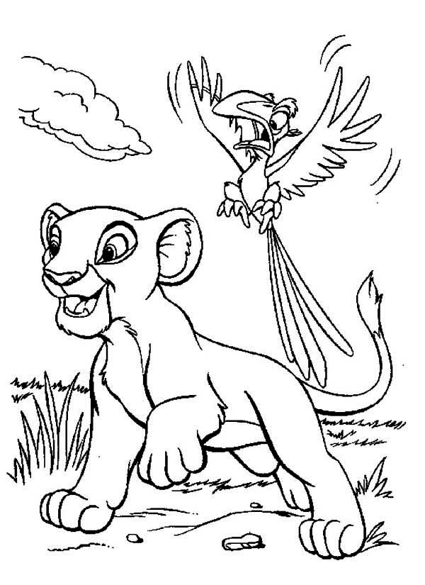 Página para colorir: O Rei Leão (Filmes animados) #74011 - Páginas para Colorir Imprimíveis Gratuitamente