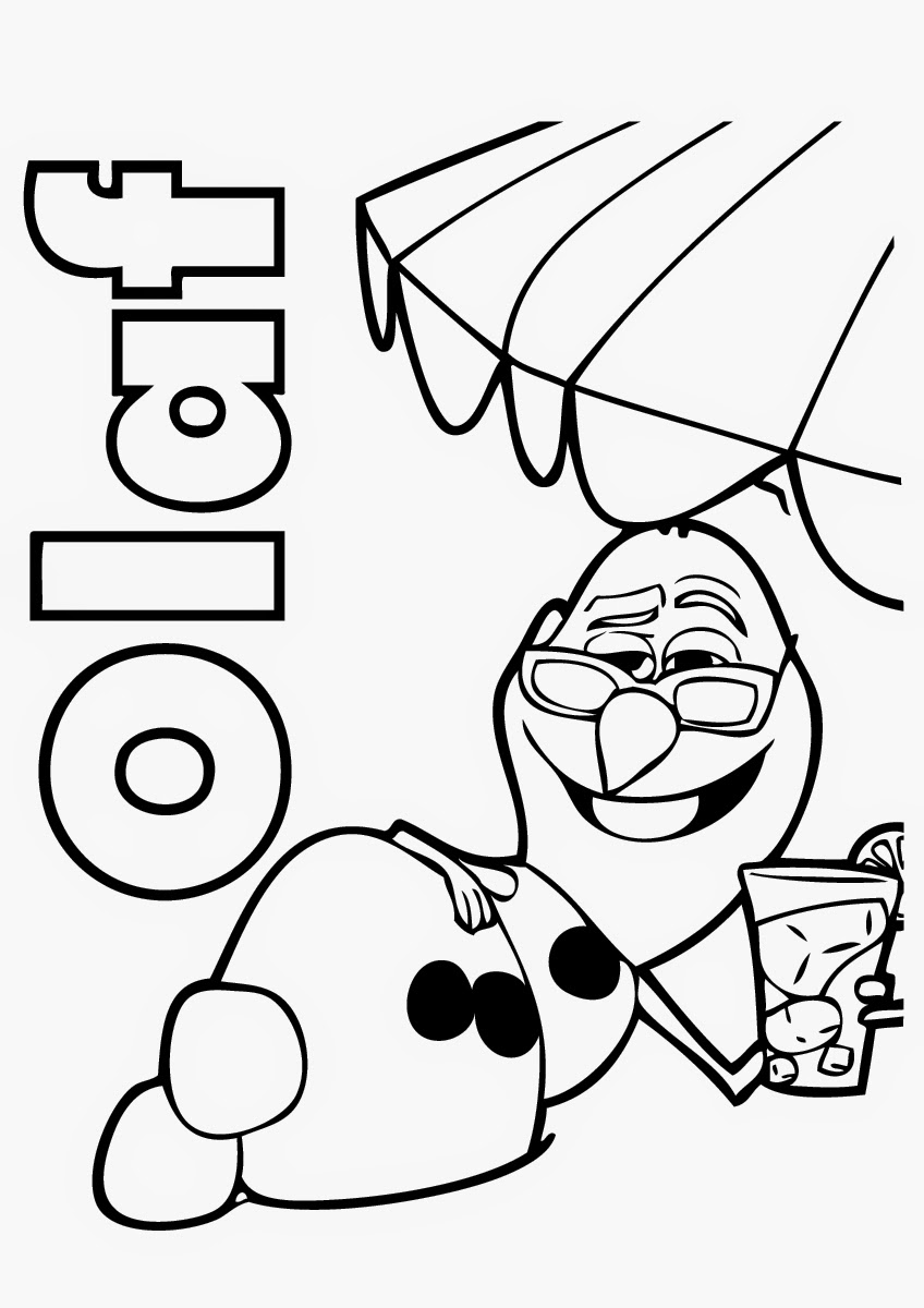 Página para colorir: Olaf (Filmes animados) #170209 - Páginas para Colorir Imprimíveis Gratuitamente