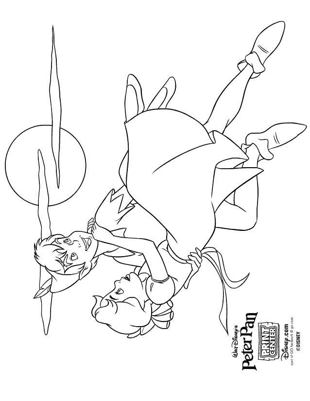 Página para colorir: Peter Pan (Filmes animados) #128877 - Páginas para Colorir Imprimíveis Gratuitamente