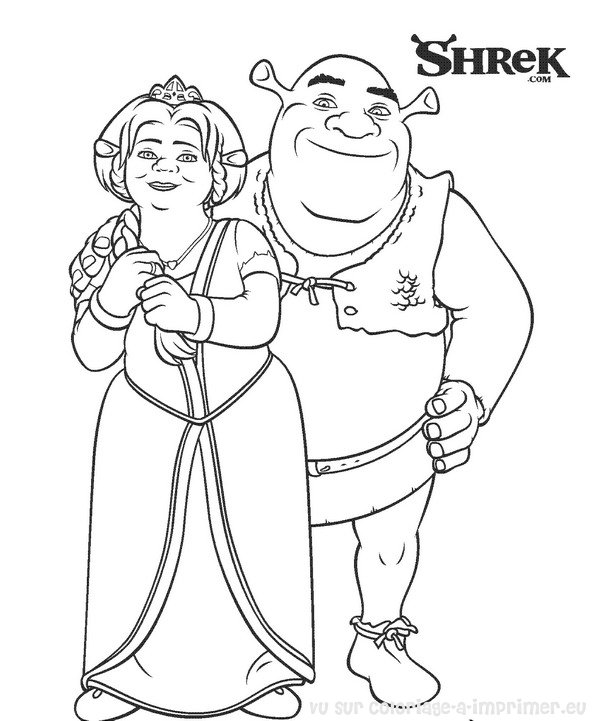 Página para colorir: Shrek (Filmes animados) #115082 - Páginas para Colorir Imprimíveis Gratuitamente
