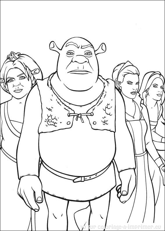 Página para colorir: Shrek (Filmes animados) #115140 - Páginas para Colorir Imprimíveis Gratuitamente