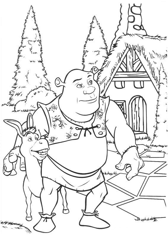 Página para colorir: Shrek (Filmes animados) #115154 - Páginas para Colorir Imprimíveis Gratuitamente