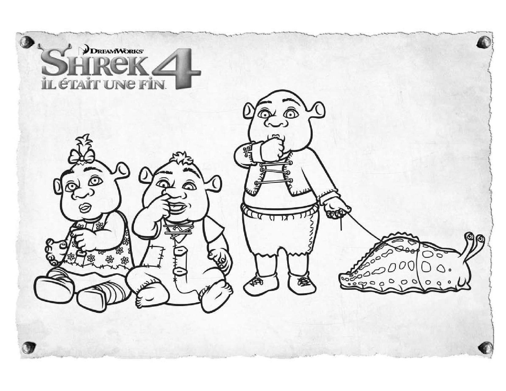 Página para colorir: Shrek (Filmes animados) #115224 - Páginas para Colorir Imprimíveis Gratuitamente