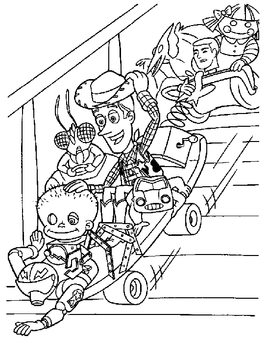 Página para colorir: Toy Story (Toy Story) (Filmes animados) #72390 - Páginas para Colorir Imprimíveis Gratuitamente