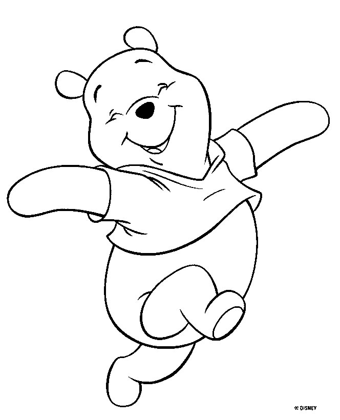 Página para colorir: ursinho Pooh (Filmes animados) #28618 - Páginas para Colorir Imprimíveis Gratuitamente