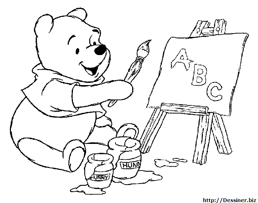 Página para colorir: ursinho Pooh (Filmes animados) #28619 - Páginas para Colorir Imprimíveis Gratuitamente